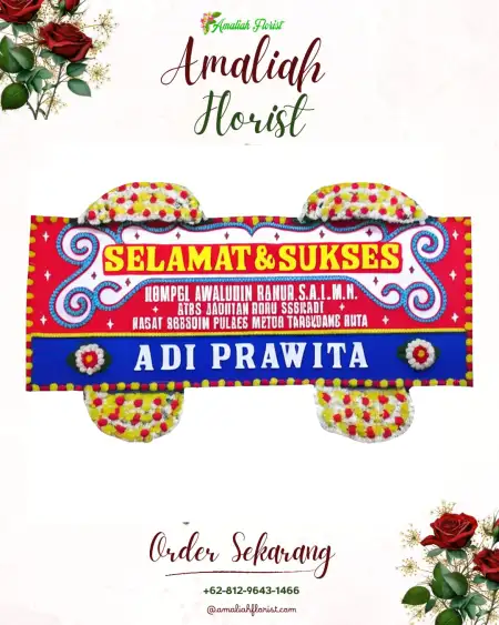 Papan Bunga Ucapan Selamat Golden Harmony Wedding Chapel Jakarta