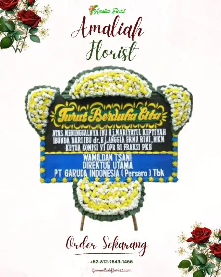 Papan Bunga Duka Golden Harmony Wedding Chapel Jakarta